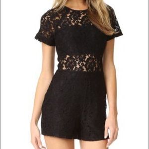 NWT WAYF Lace Romper